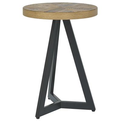 Bohemia Rustic Oak Lamp Table